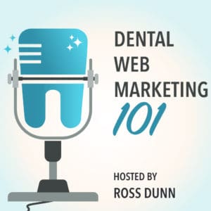 The logo for the Dental Web Marketing 101 Podcast